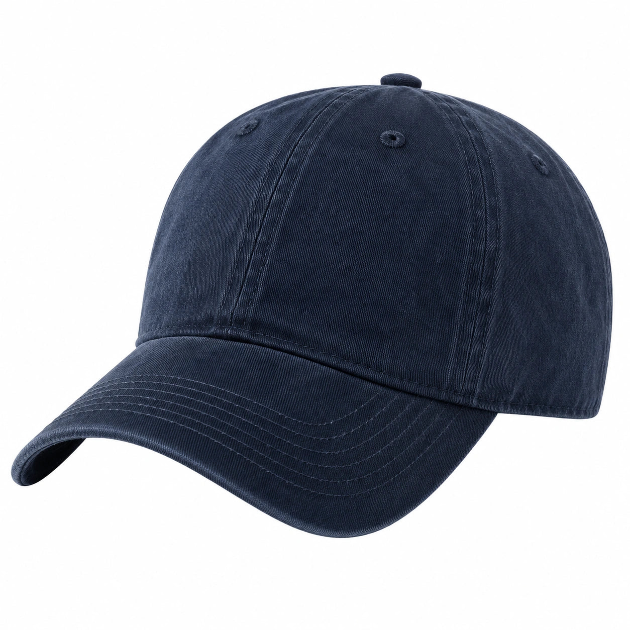 Verstellbare Unisex Baseballcap Dunkelblau