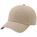 Unisex Baseballcap Beige Verstellbar