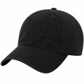 Schwarze Unisex-Baseballkappe mit Verstellbarem Riemen