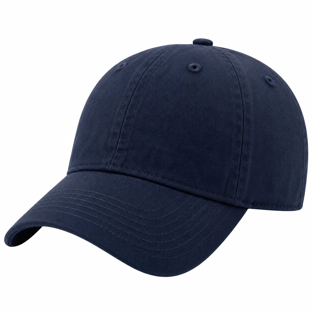 Unisex Basecap Dunkelblau Verstellbar