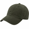 Verstellbare Unisex Basecap in Khaki