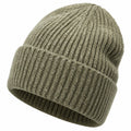 Unisex Strickmütze Olivgrün